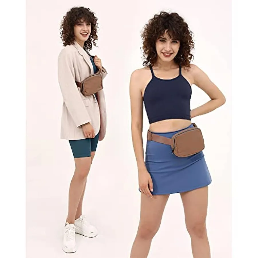 Petalum Borsa a Banana Trekking Uomo Donna Borsa da Vita Sportiva Borsa da Cintura di Sicurezza Leggera Pratica Impermeabile con
