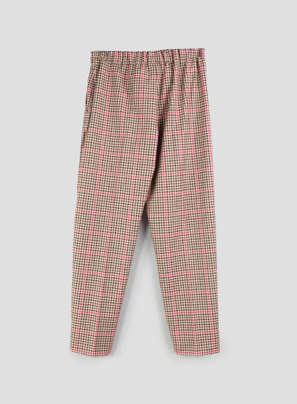 PIANTA- PANTALONE FANTASIA CON FUCSIA