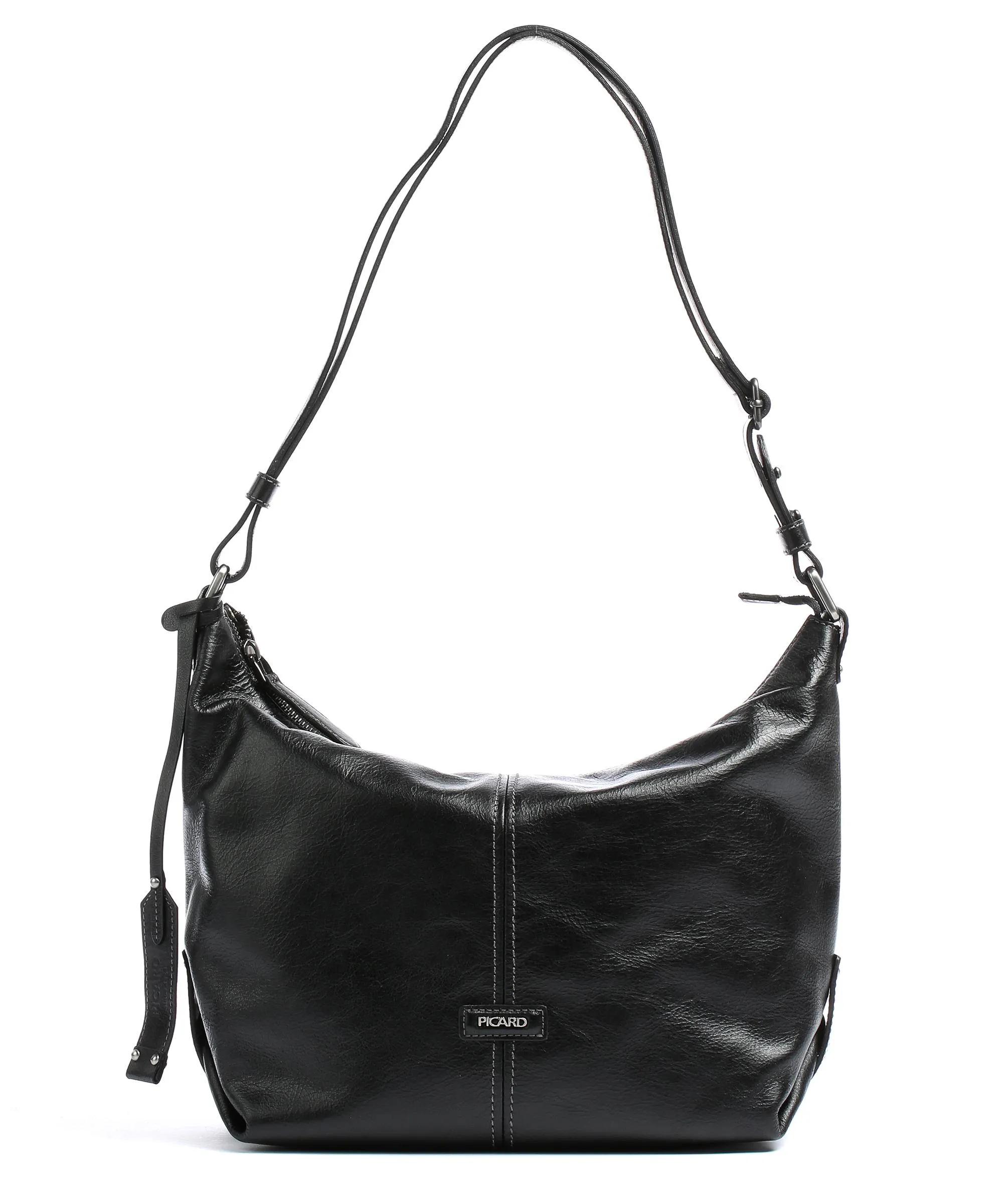  Picard Eternity Borsa hobo pelle di bufalo d'acqua nero  