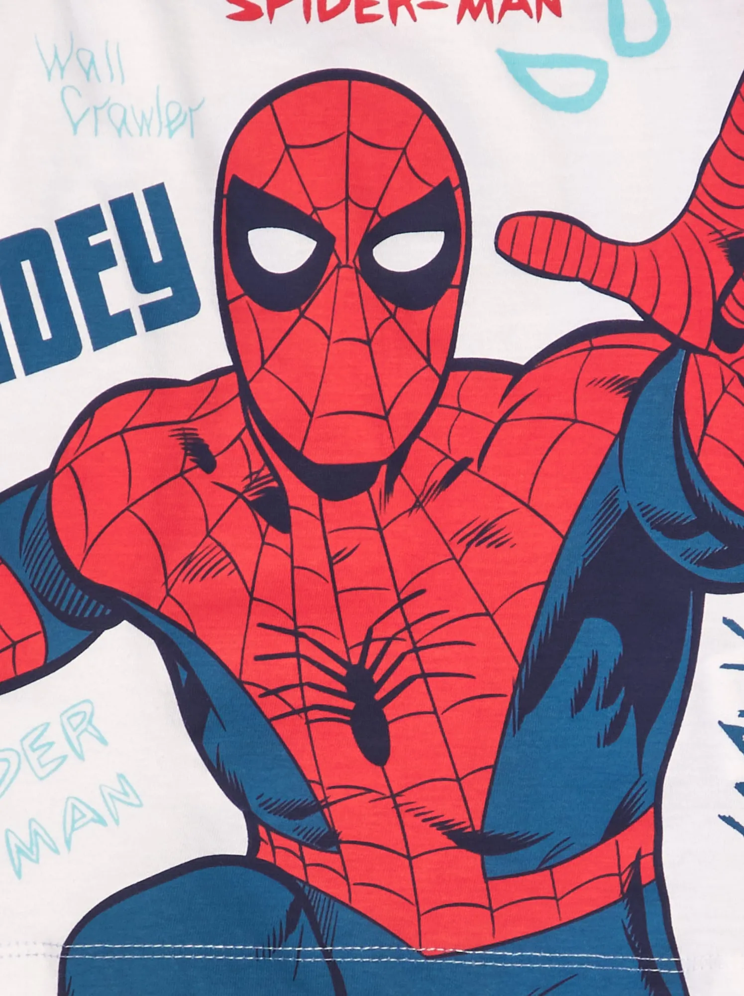 Pigiama corto 'Spider-Man' canotta + shorts - 2 pezzi - BIANCO