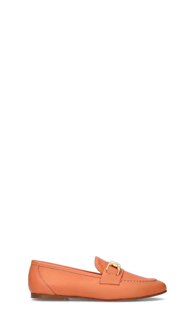 PIXY Mocassino donna arancio in pelle