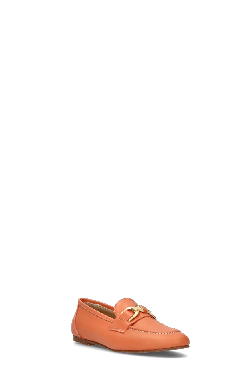 PIXY Mocassino donna arancio in pelle