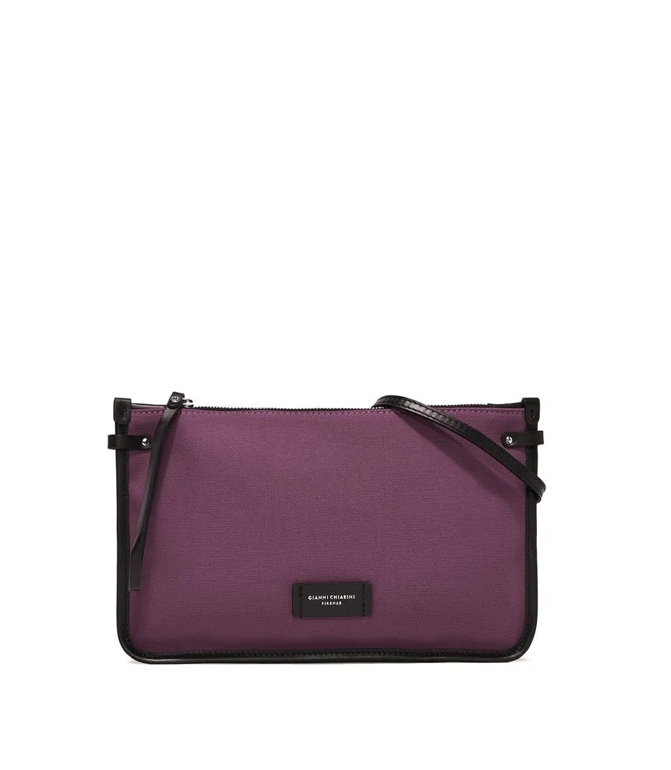 POCHETTE VIOLA IN CANVAS