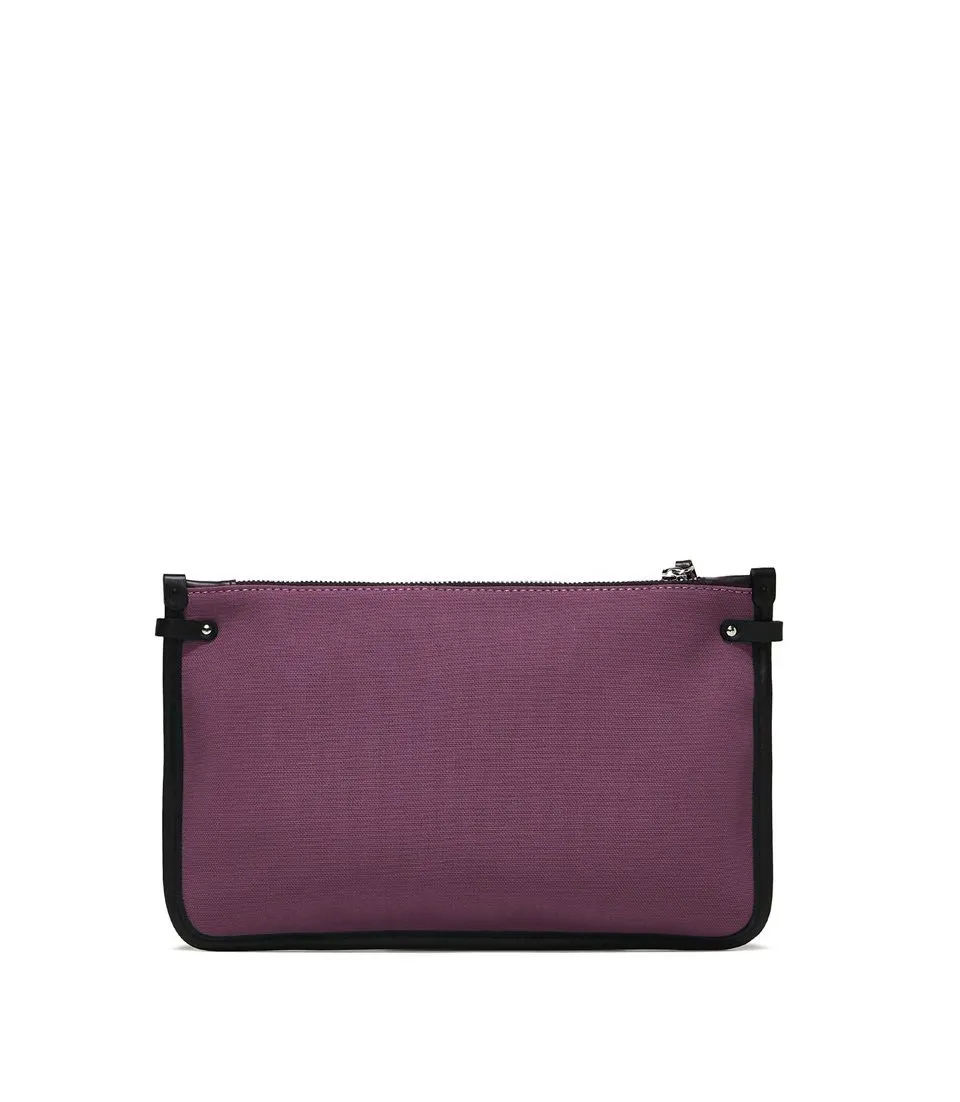 POCHETTE VIOLA IN CANVAS
