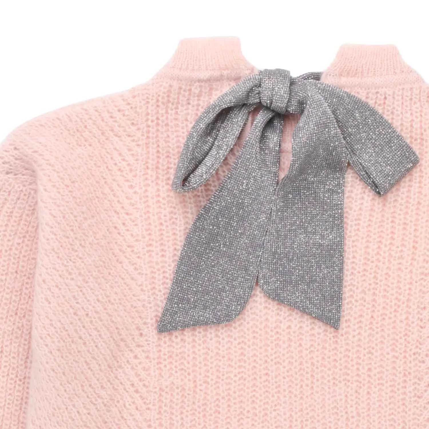 Pullover Rosa Cipria Bambina Teen