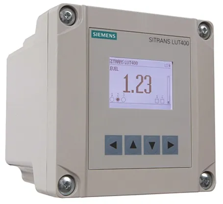 Regolatore di livello a ultrasuoni Siemens 7ML5050-0AA21-1DA0, 2 ingressi, montaggio a pannello, alimentazione