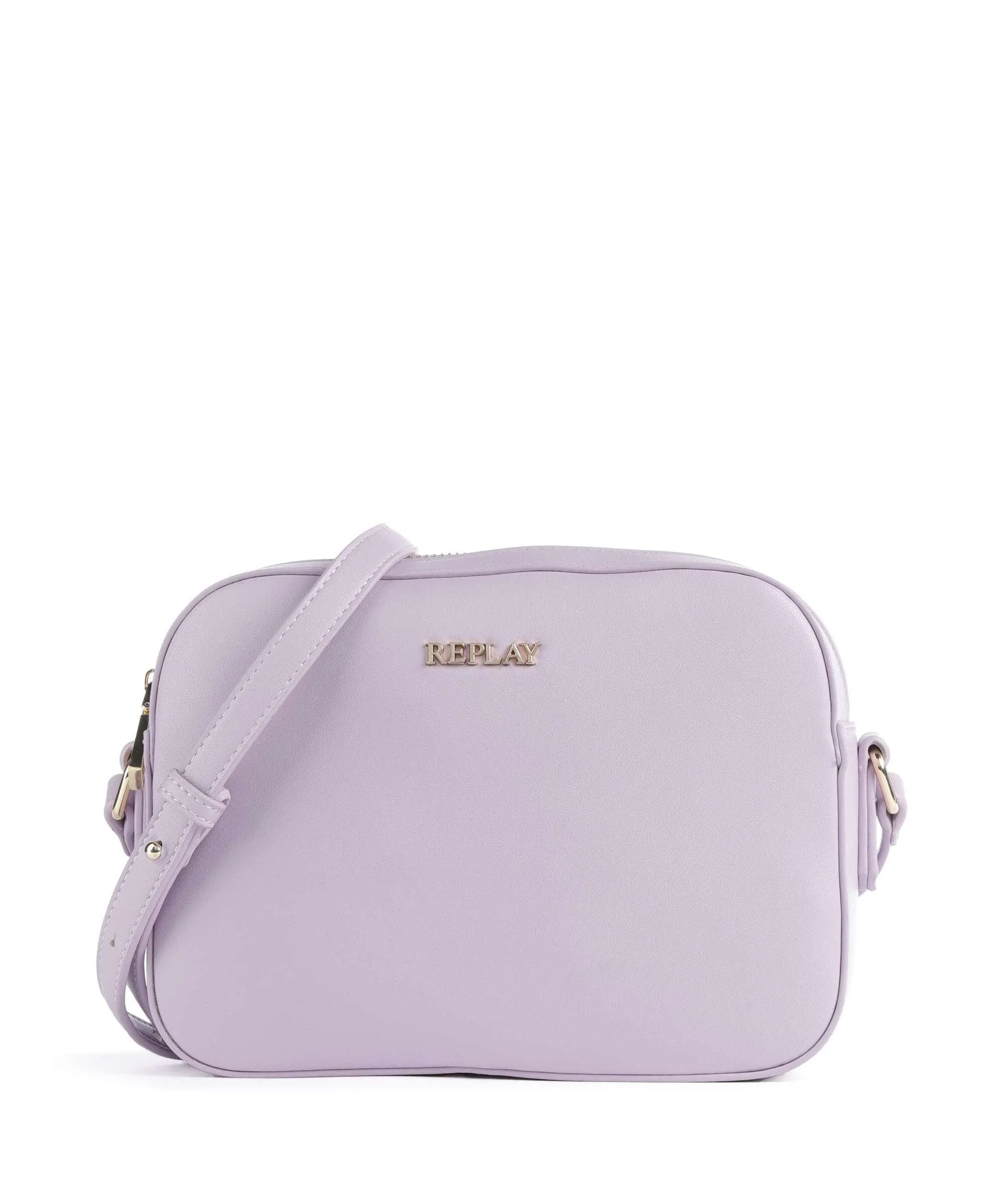  Replay Borsa a tracolla pelle sintetica viola  
