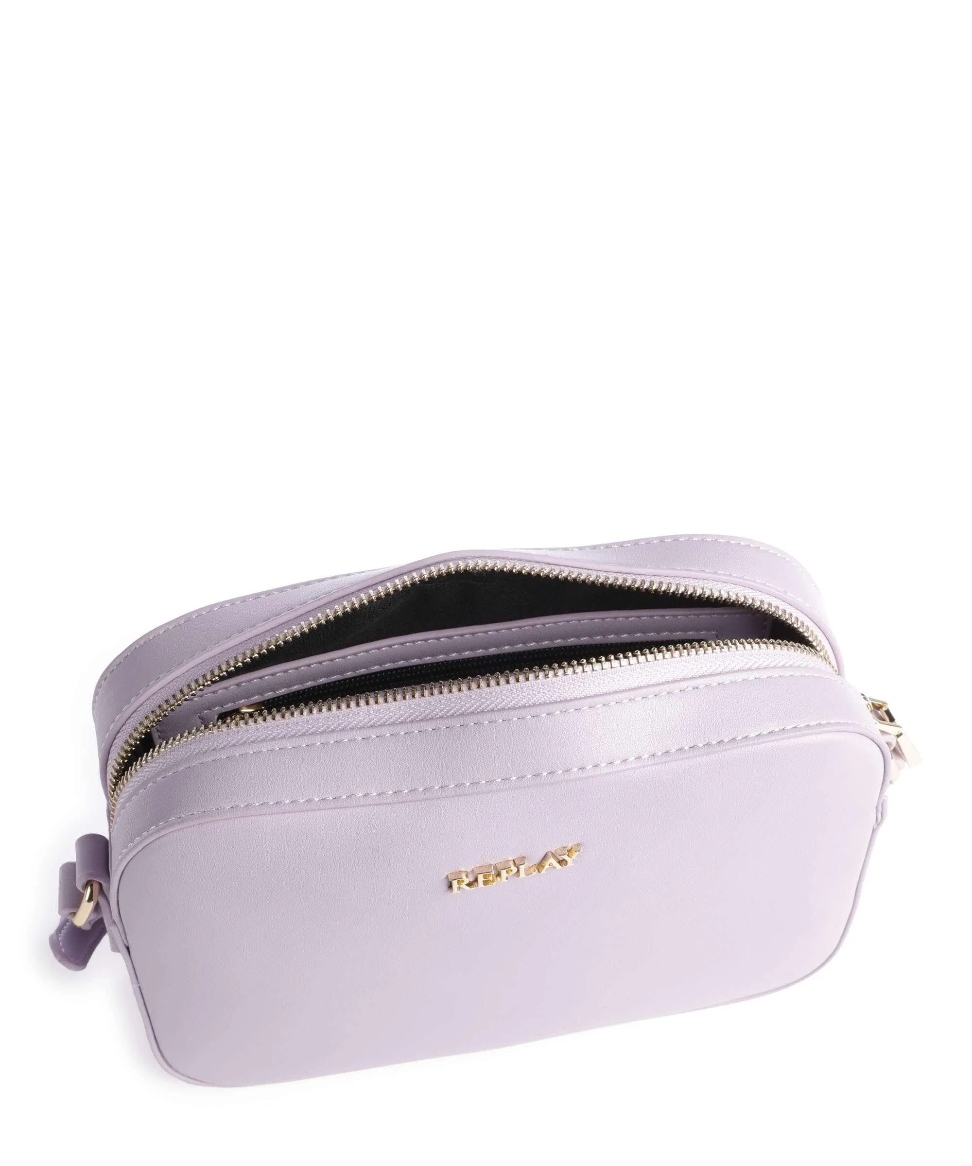  Replay Borsa a tracolla pelle sintetica viola  