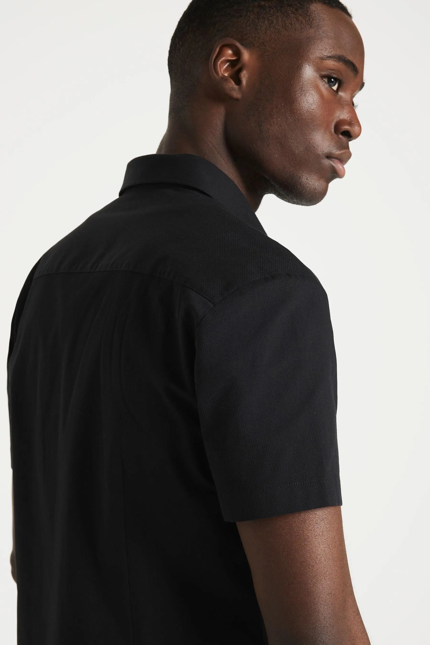 River Island - Camicia muscle fit testurizzata    
