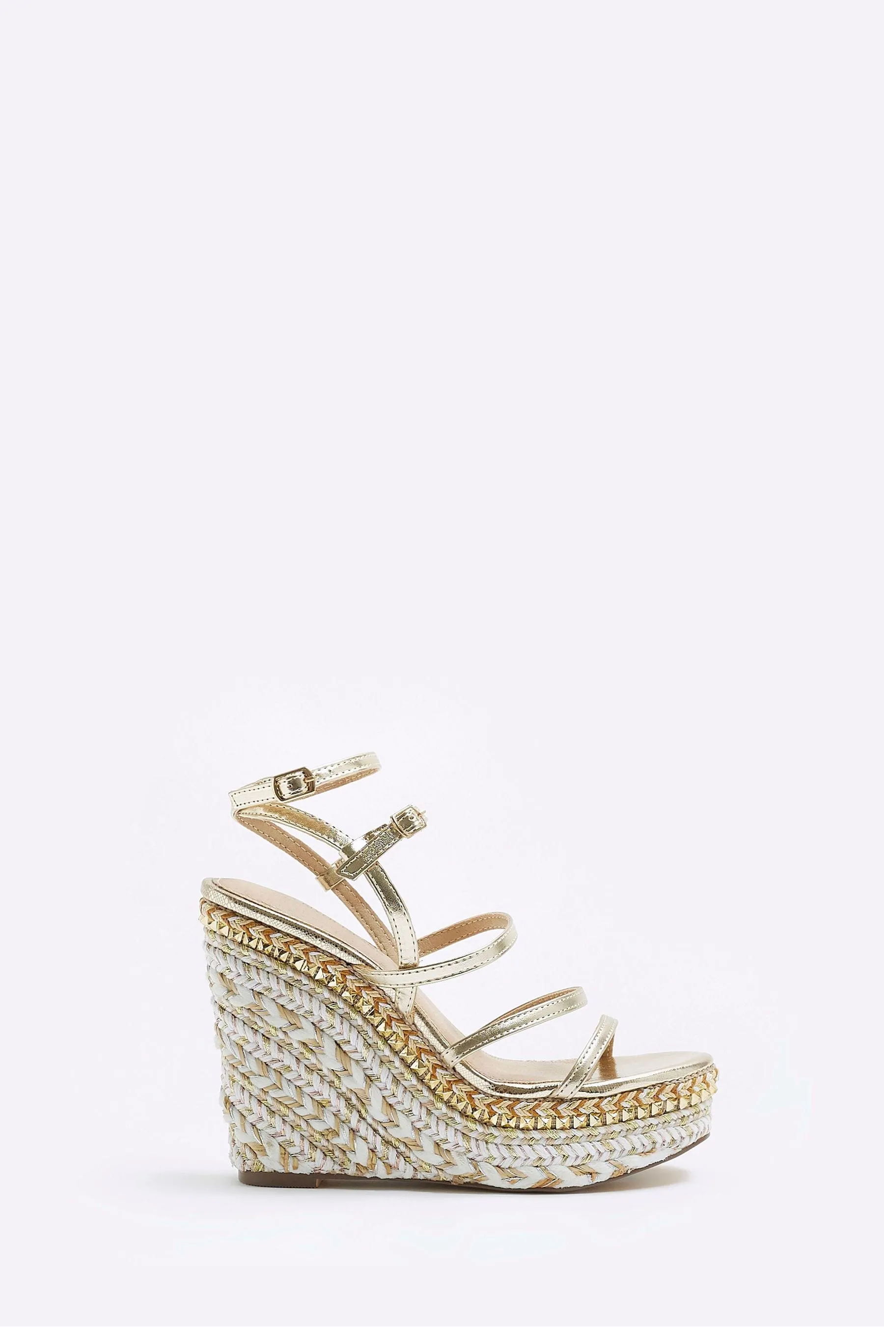 River Island Sandali con zeppa e fascette