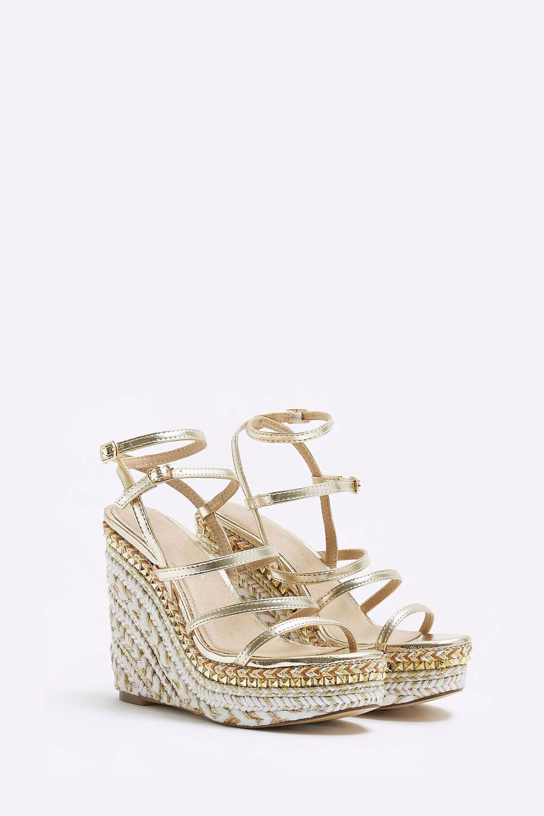 River Island Sandali con zeppa e fascette