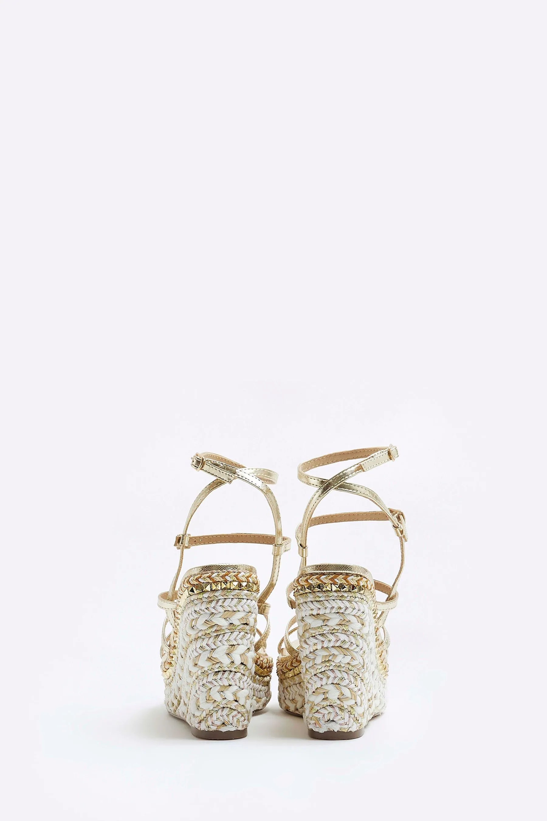 River Island Sandali con zeppa e fascette