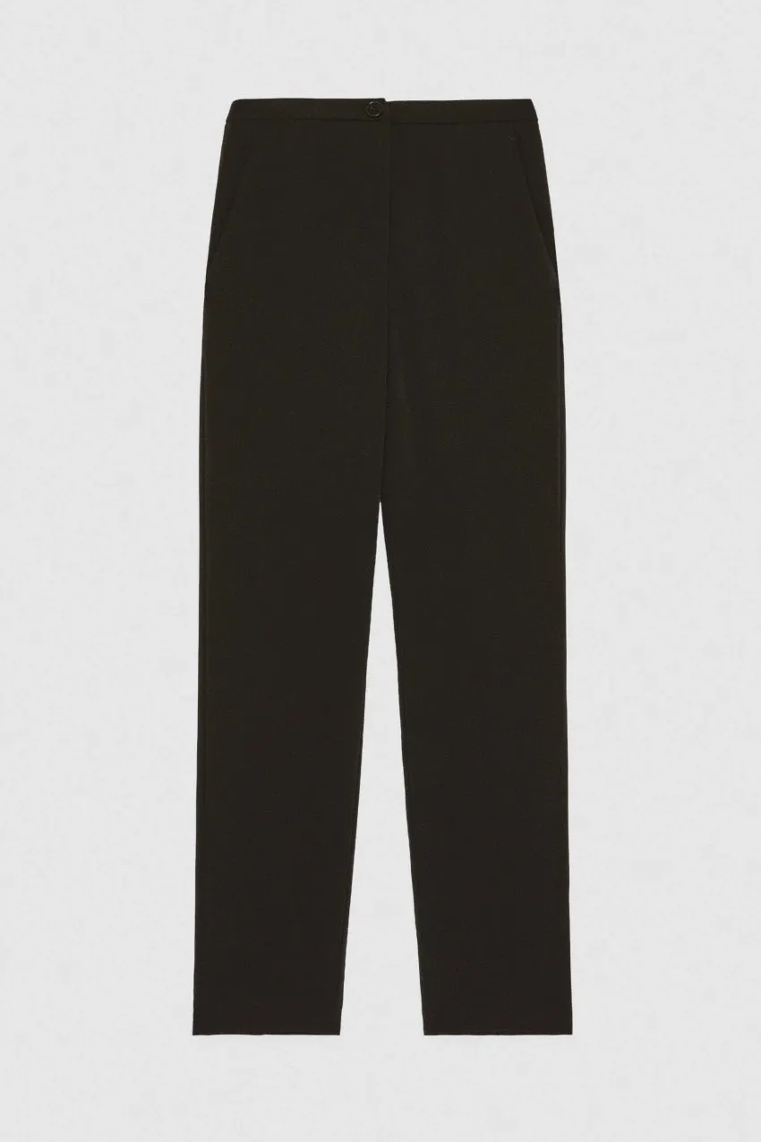 S4-8P0585 Pantaloni Essential Nero  