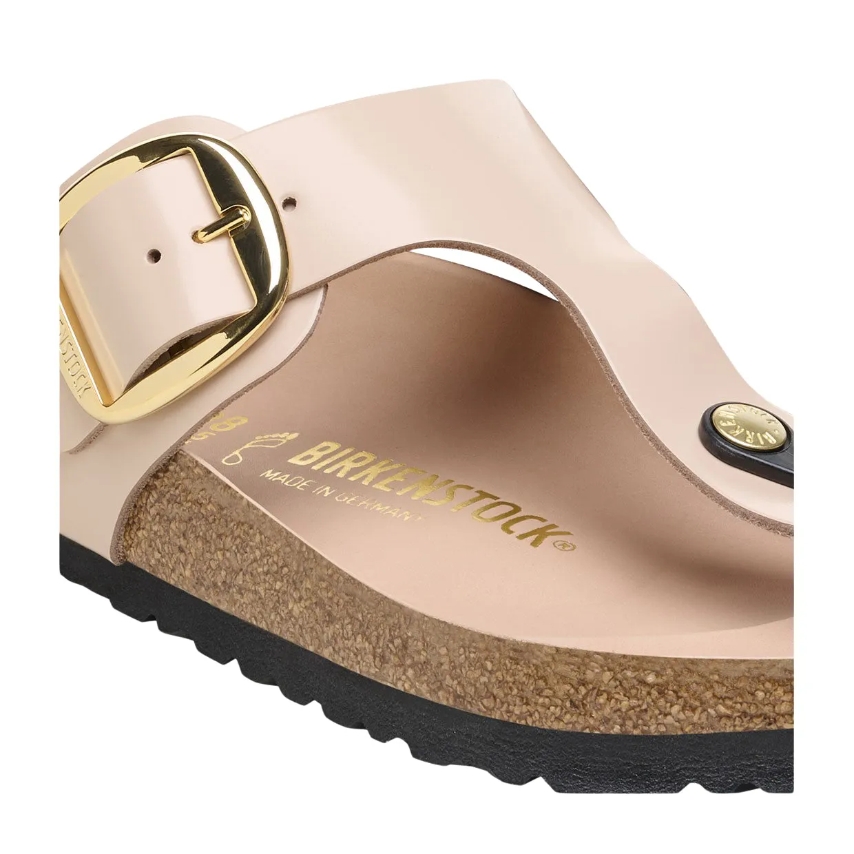 Sandali Donna Birkenstock Gizeh Big Buckle Rosa Cipria