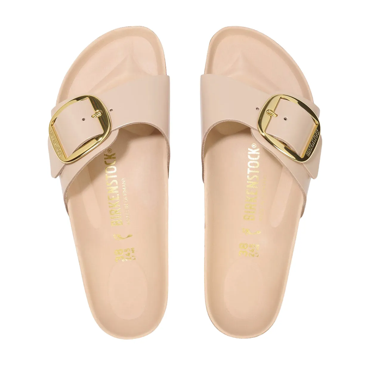 Sandali Donna Birkenstock Madrid Big Buckle Rosa Cipria