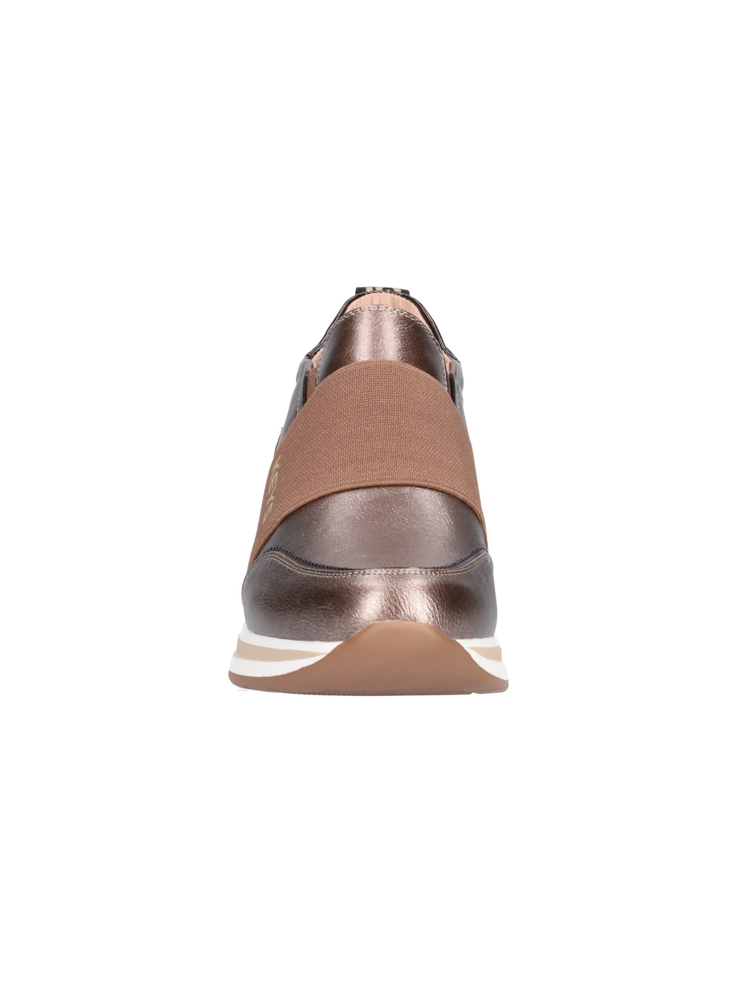 Scarpa casual con zeppa Keys da donna bronzo