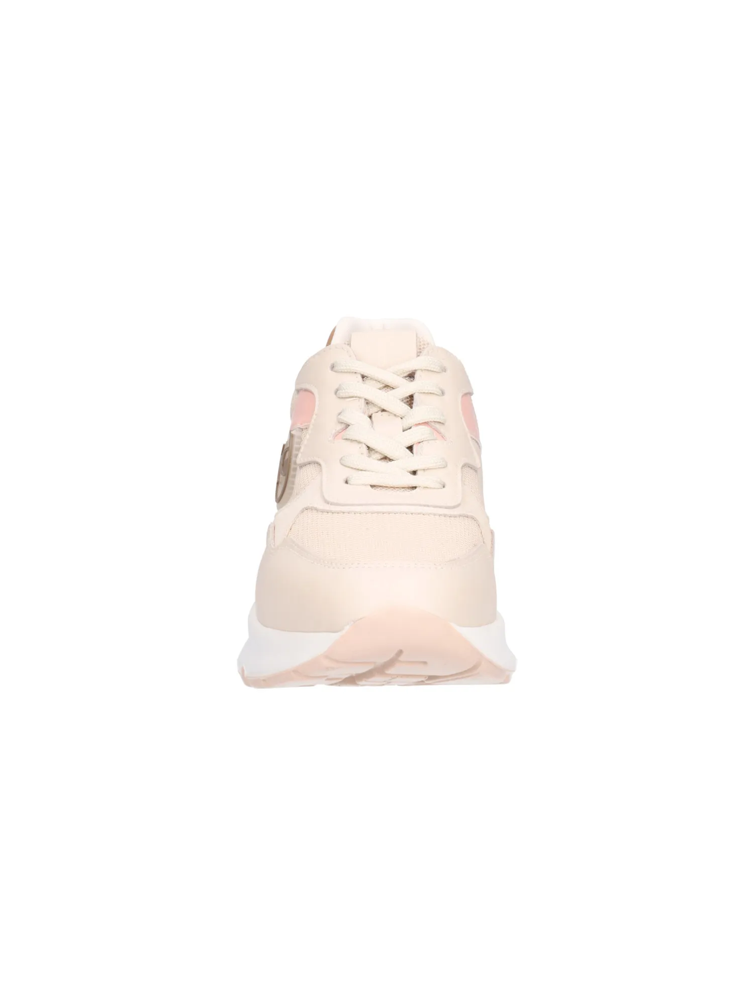 Sneaker con zeppa Nero Giardini da donna beige