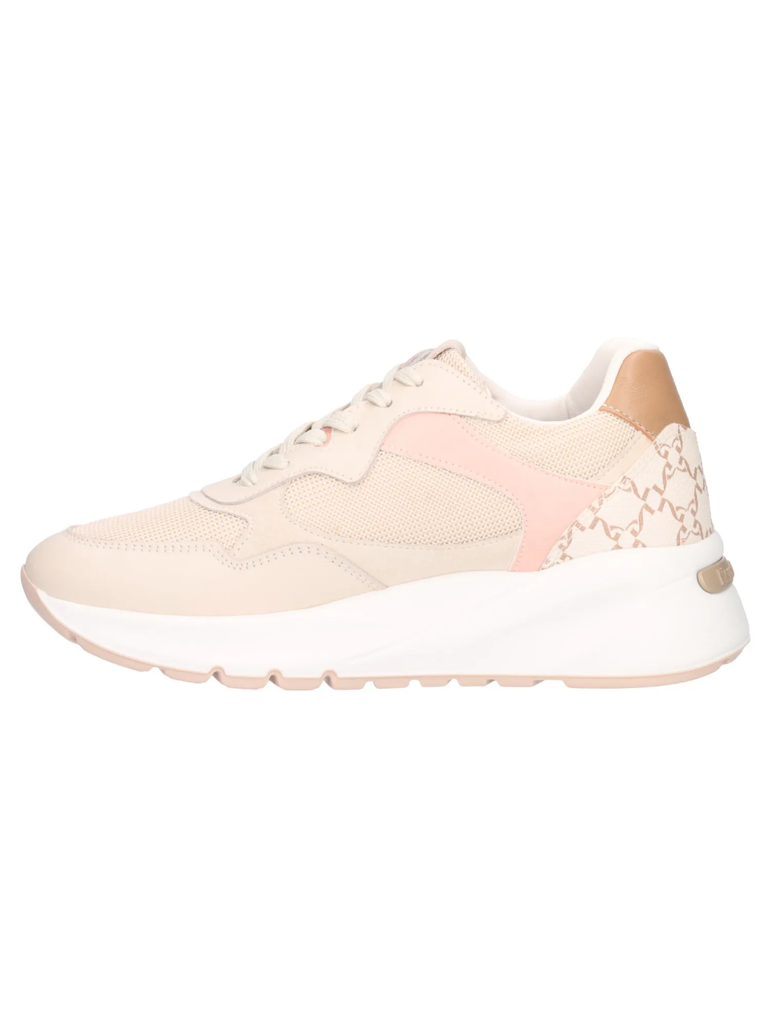 Sneaker con zeppa Nero Giardini da donna beige