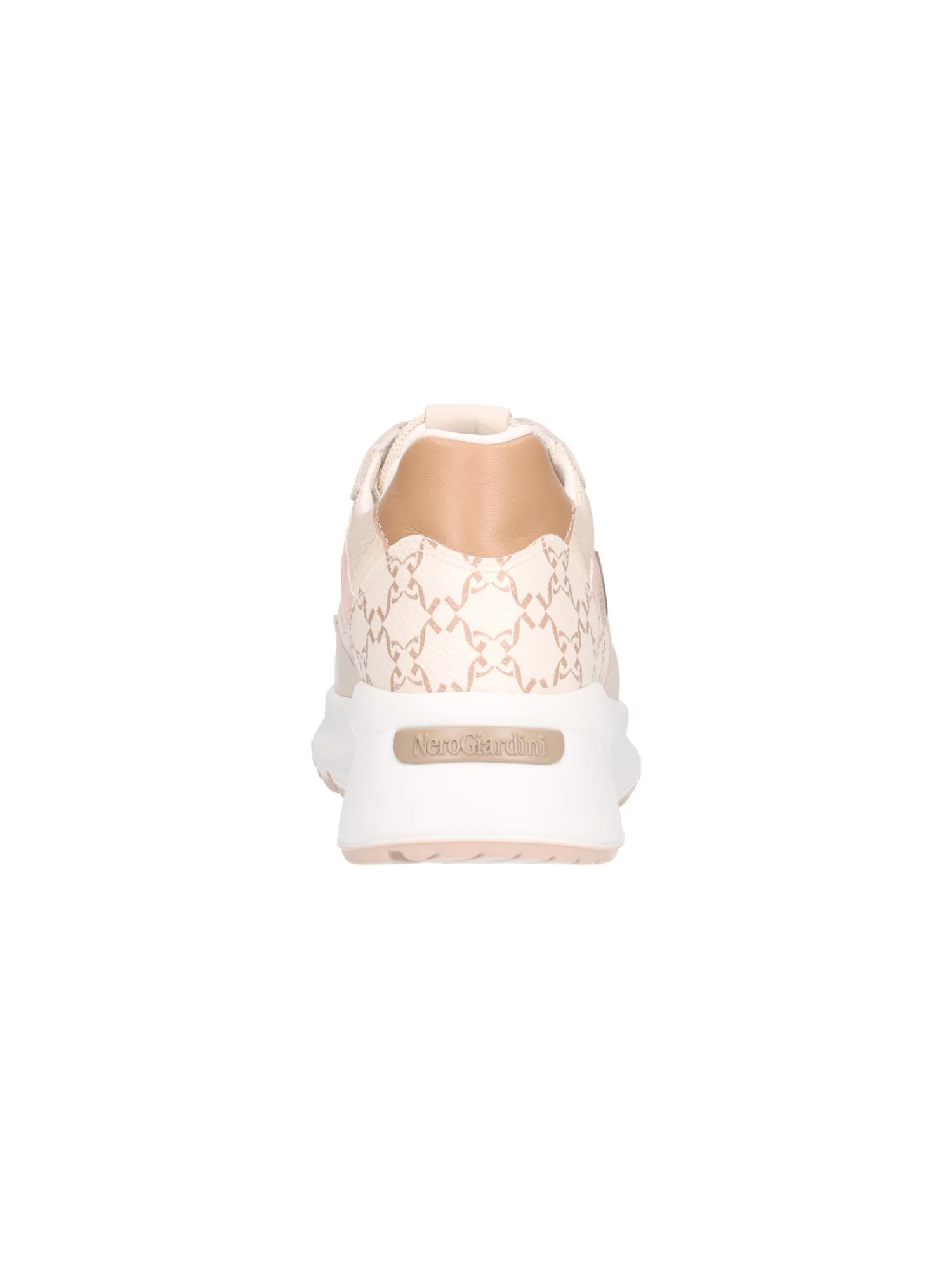 Sneaker con zeppa Nero Giardini da donna beige