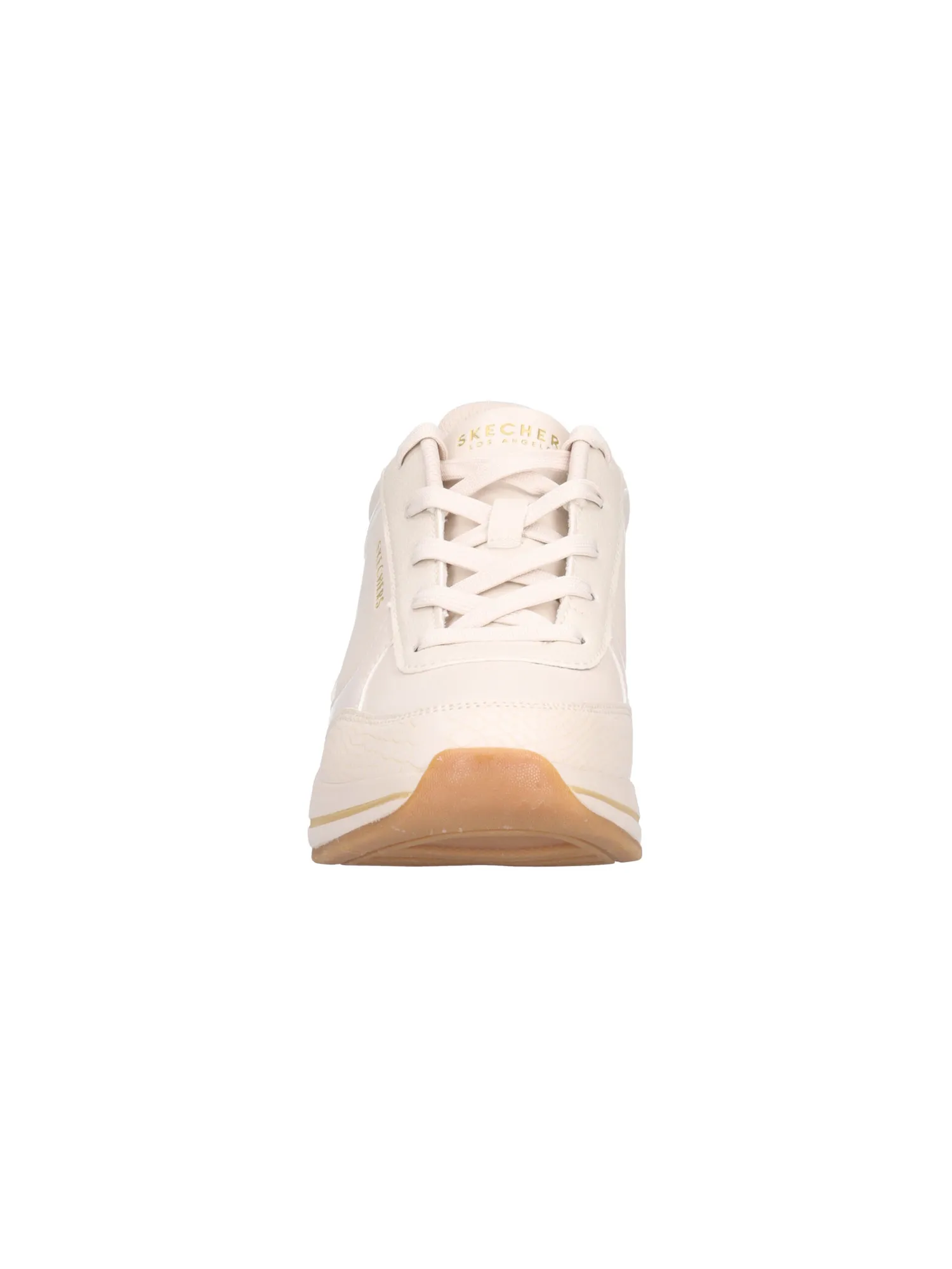 Sneaker con zeppa Skechers da donna avorio