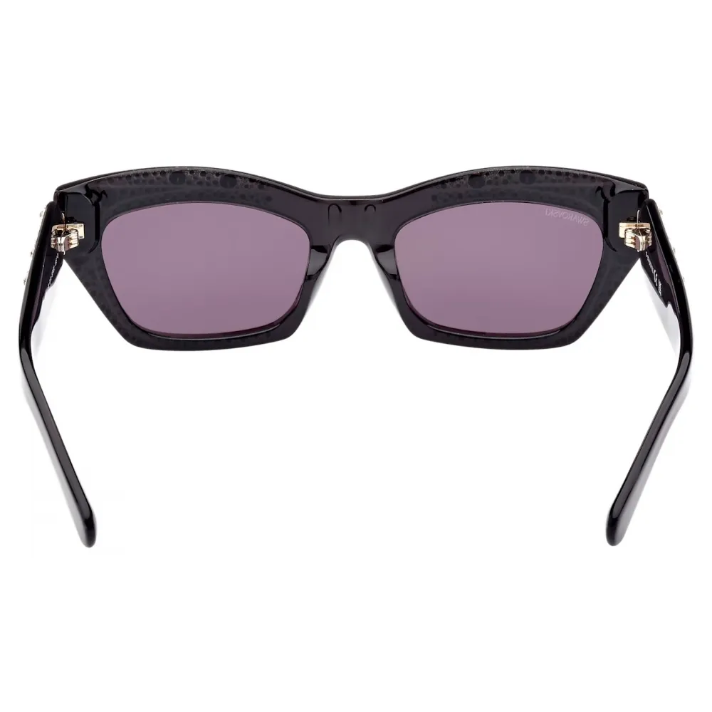 Swarovski - Occhiali da Sole Cat-Eye Swarovski - Nero - Occhiali da Sole - Swarovski Eyewear
