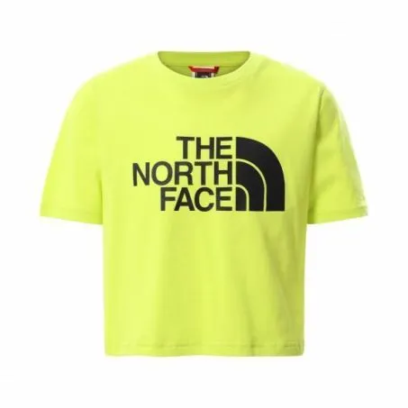 T-shirt  Easy Cropped Tee Bambina THE NORTH FACE Verde