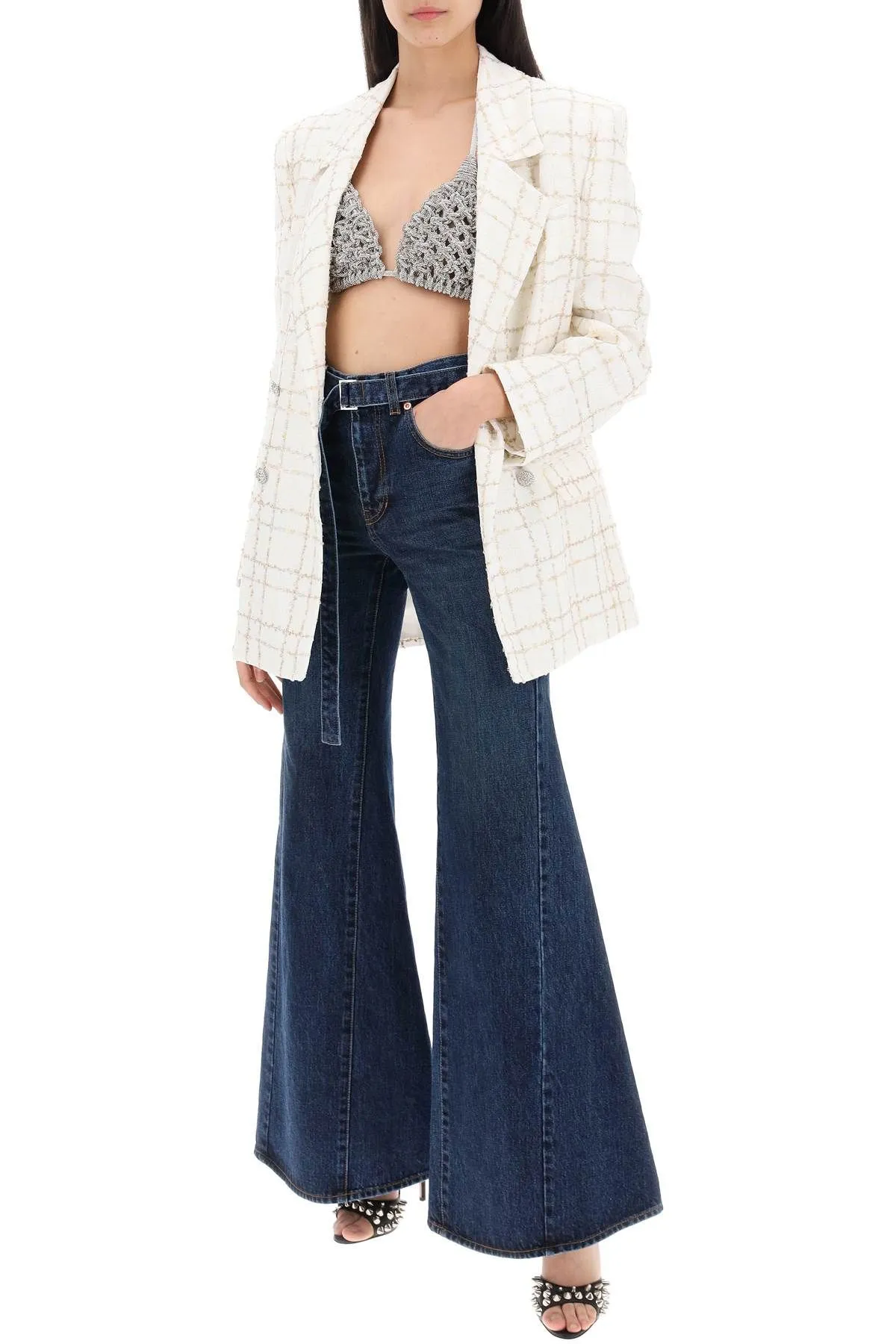 Top gioiello con cristalli MVP Wardrobe x Hibourama