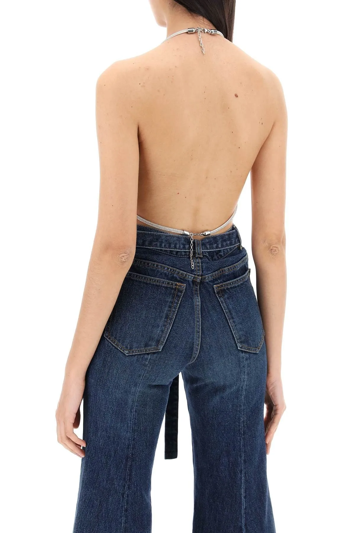 Top gioiello con cristalli MVP Wardrobe x Hibourama