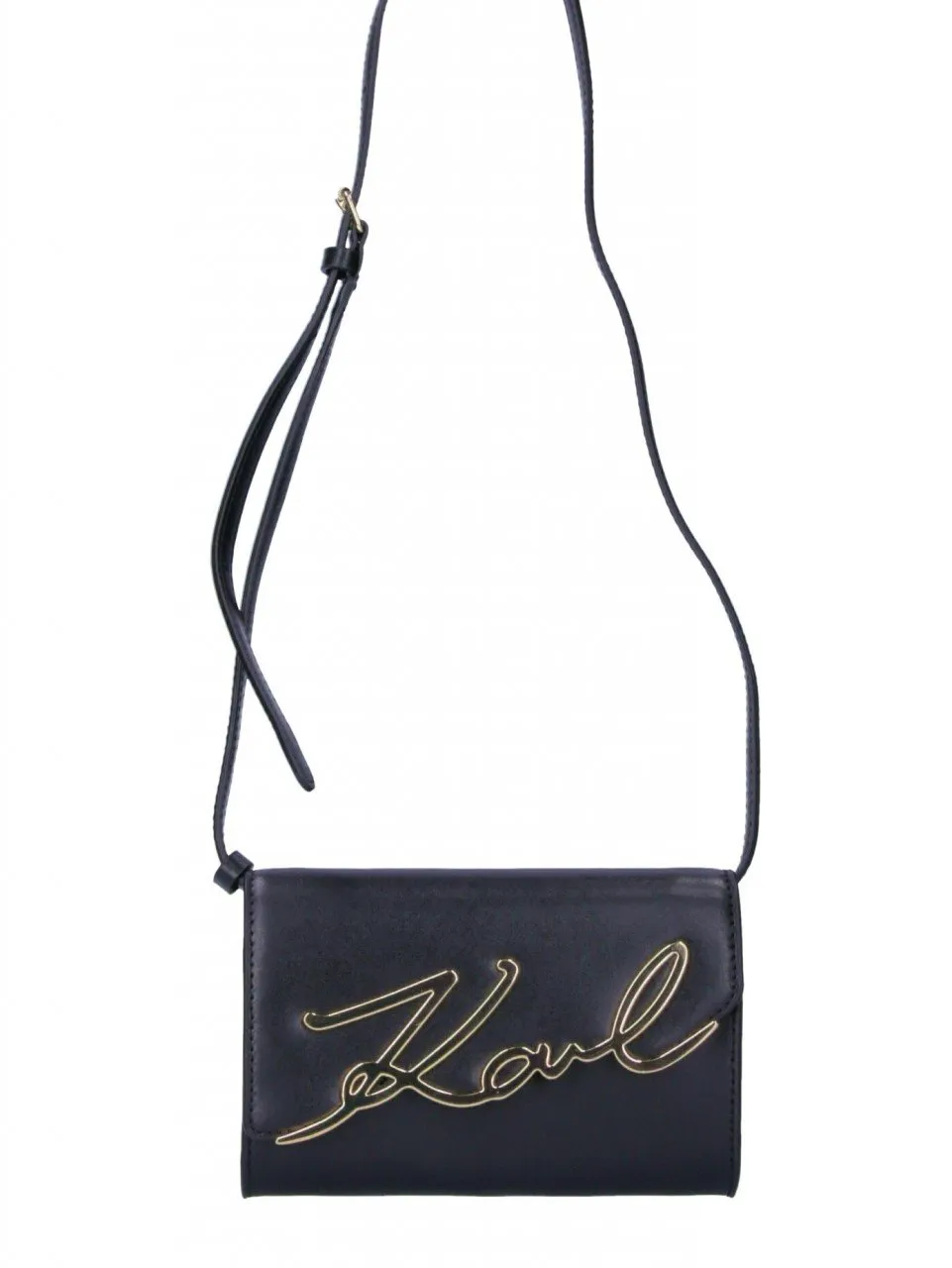 Tracolla/marsupio logata Black/Gold