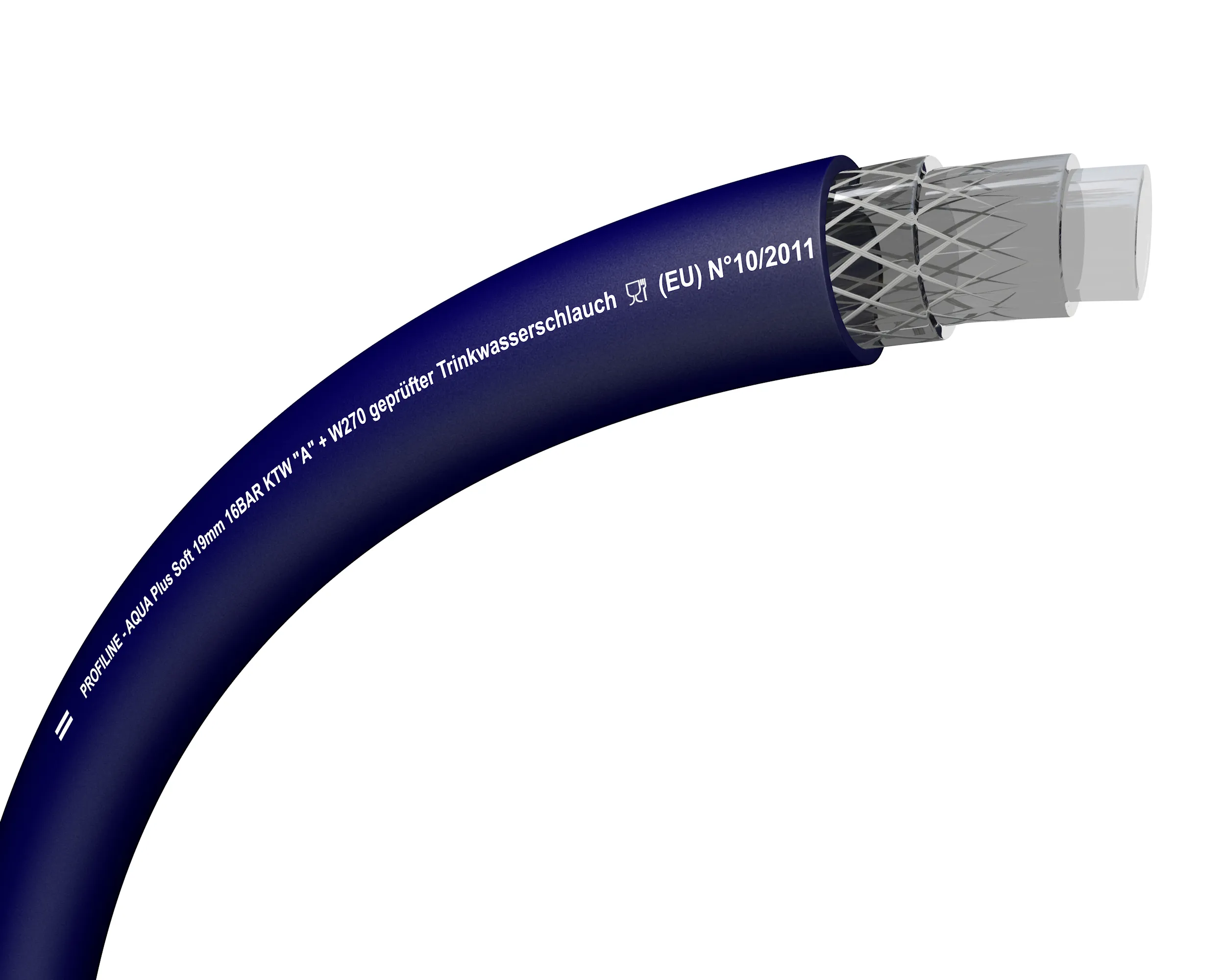 Tubo flessibile Blu TRICOFLEX in PE, Ø int. 19mm, L. 50m