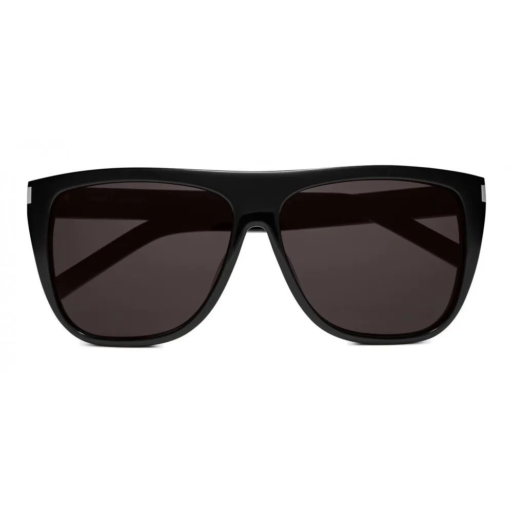 Yves Saint Laurent - Occhiali da Sole New Wave SL 1/F Stars Wellington Quadrati con Cristalli - Neri - Saint Laurent Eyewear