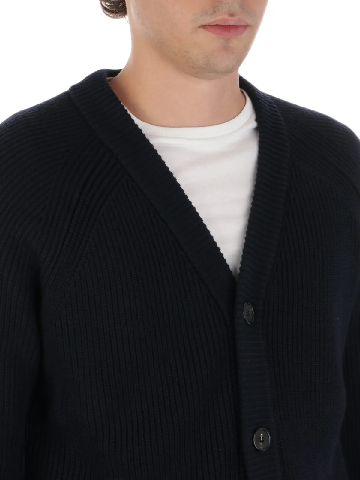 ZANONE ---------- Cardigan Uomo in Lana a Coste ---------